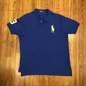 Vintage RL Polo Shirt w Large Embroidery